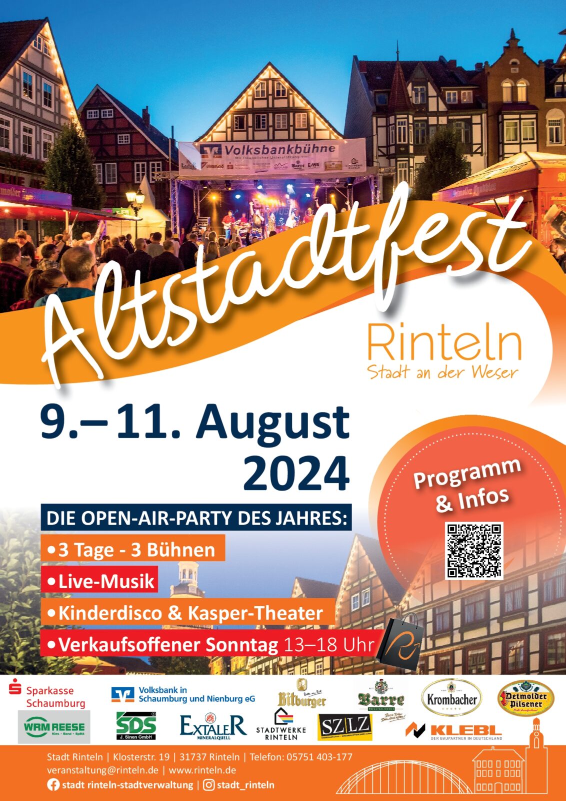  Altstadtfest mit verkaufsoffenem Sonntag am 11. August 2024 - Pro Motiv 